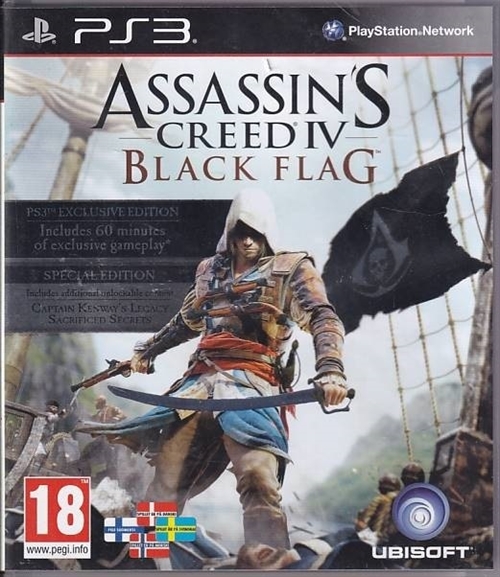 Assassins Creed IV Black Flag - Special Edition - PS3 (B Grade) (Genbrug)